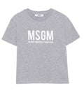 Girls Grey Logo T-Shirt 1