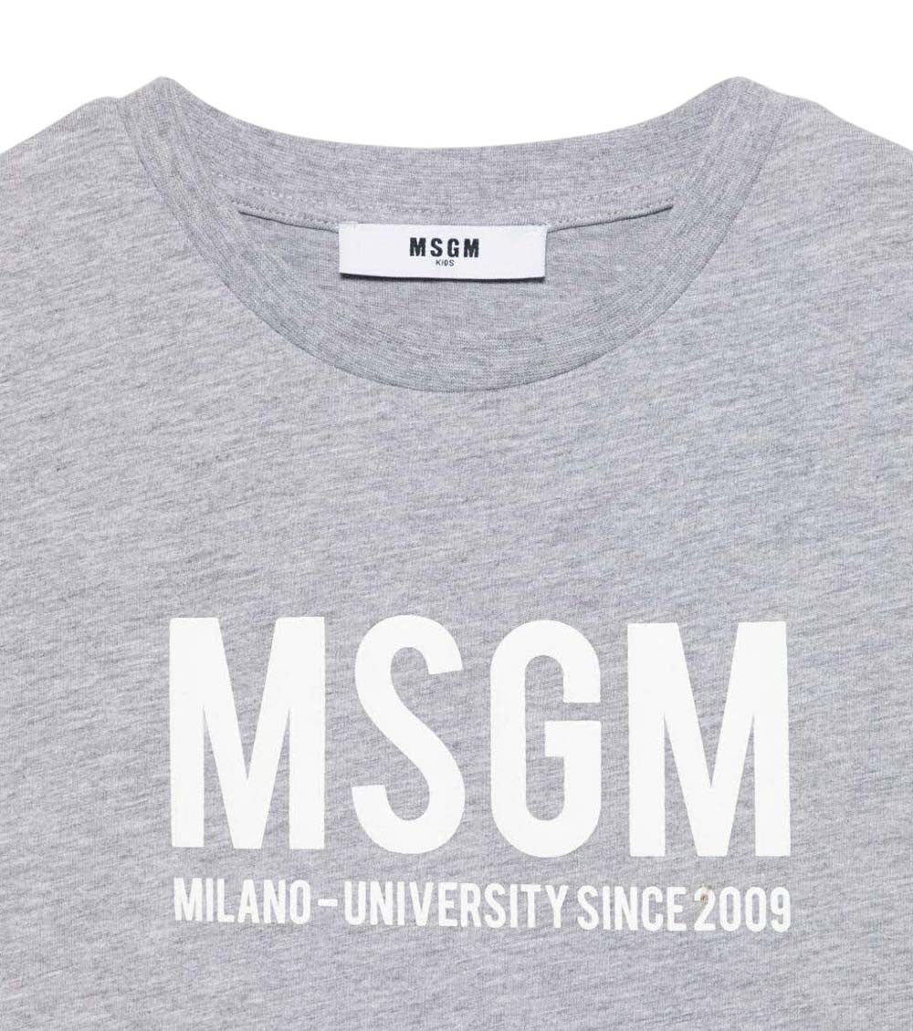 Girls Grey Logo T-Shirt 3