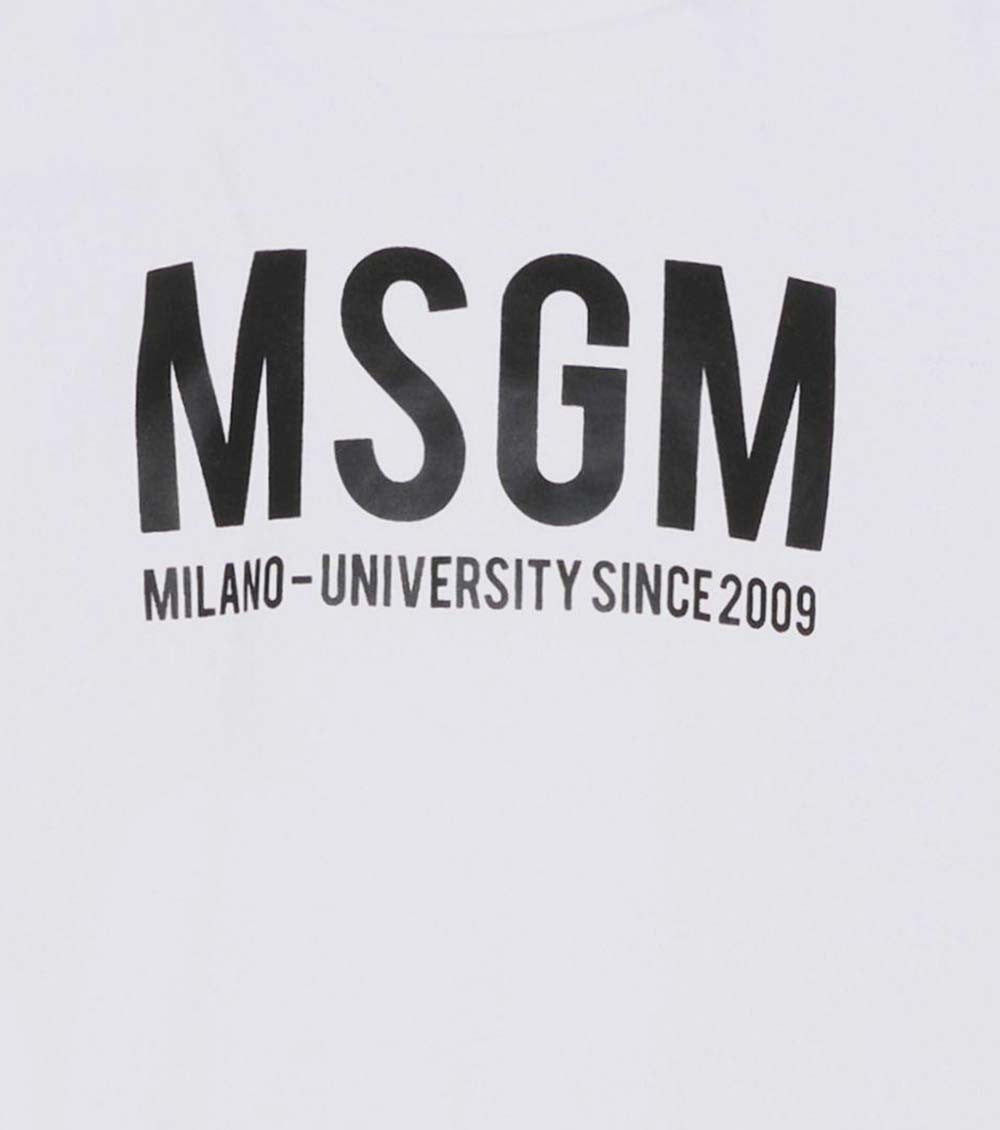 Girls White Logo T-Shirt 3