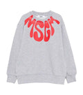 Girls Grey Logo Sweatshirt 1