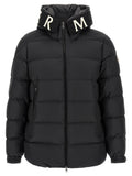 Black Quilted Hood Jacket 1