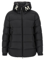 Black Quilted Hood Jacket 1