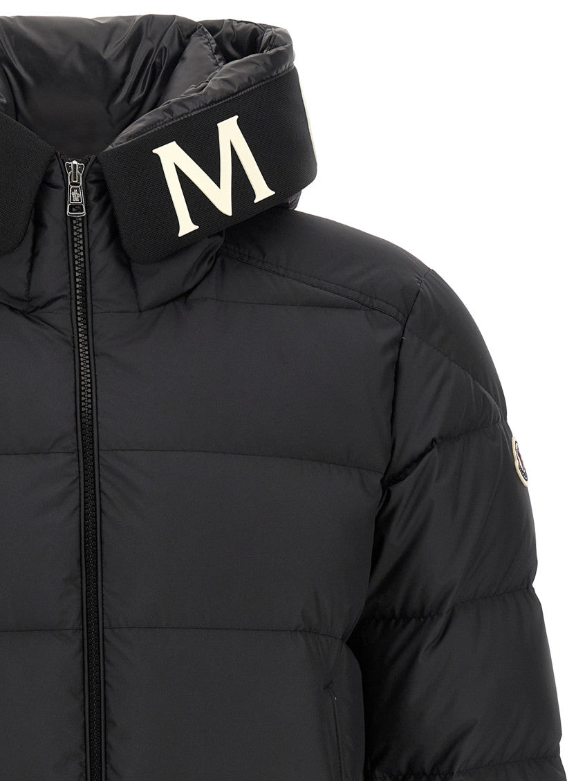 Black Quilted Hood Jacket 3