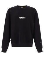 Black Graphic Crew Neck Sweatshirt 1