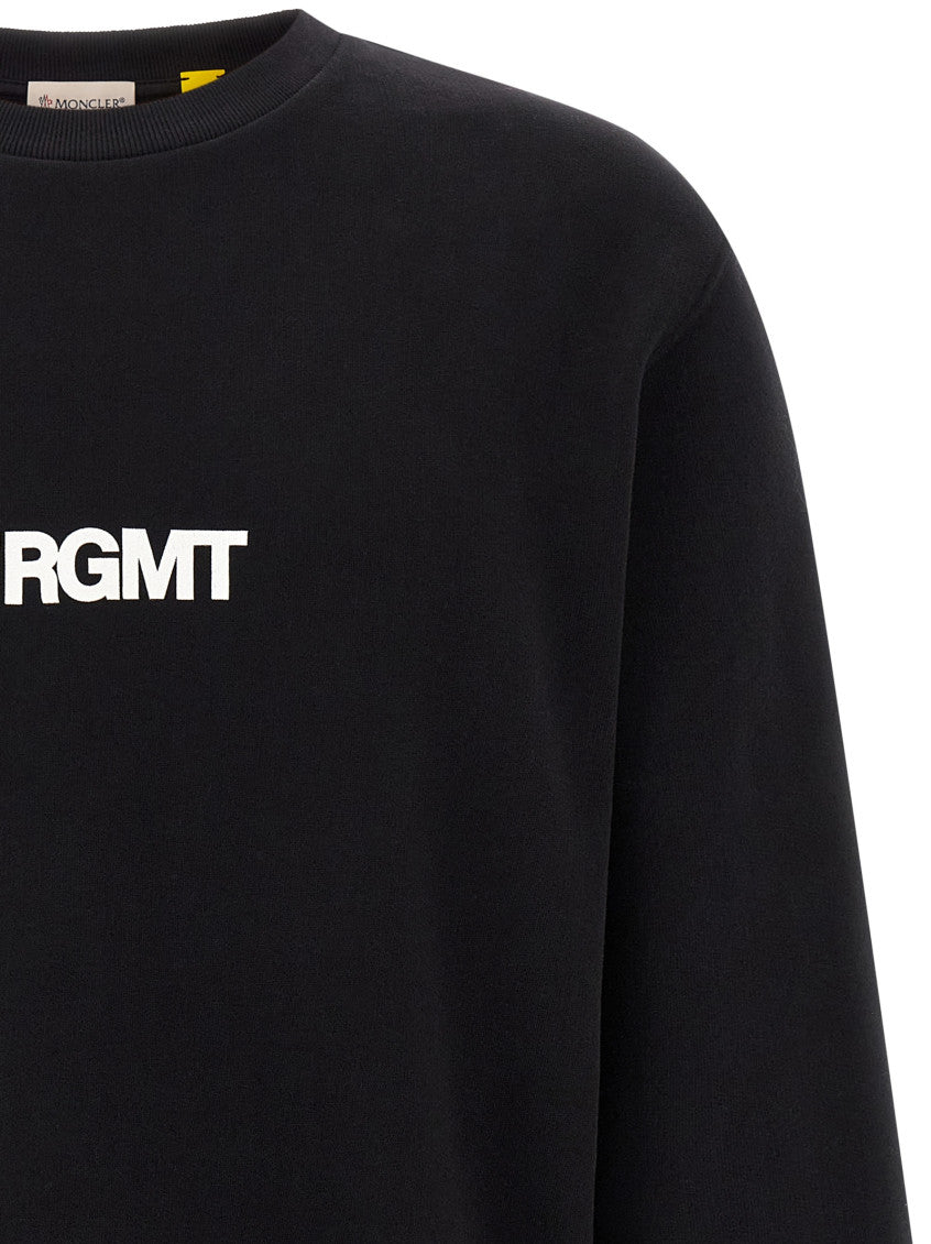 Black Graphic Crew Neck Sweatshirt 3