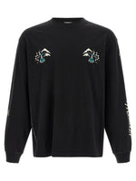 Black Graphic Crew Neck T-Shirt 1