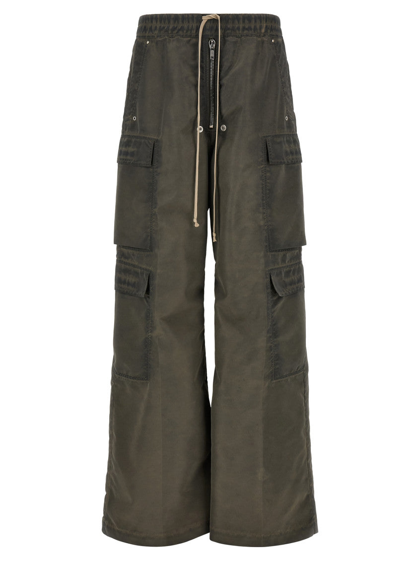 Grey Oversized Cargo Pants 1