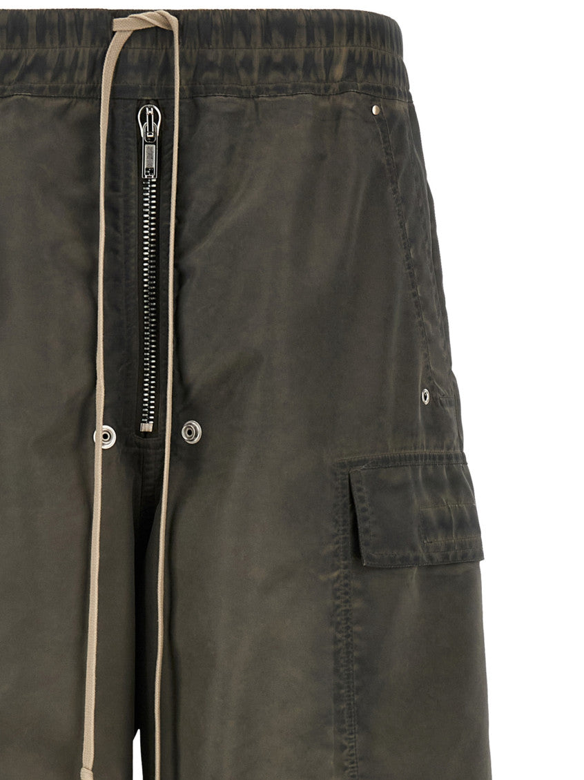 Grey Oversized Cargo Pants 3