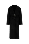 Black Single Breasted Coat 1