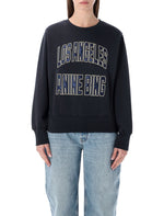 Black Crewneck Logo Sweatshirt 1