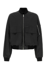 Black 80's Bomber Jacket 1