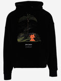 Black Print Hoodie 1
