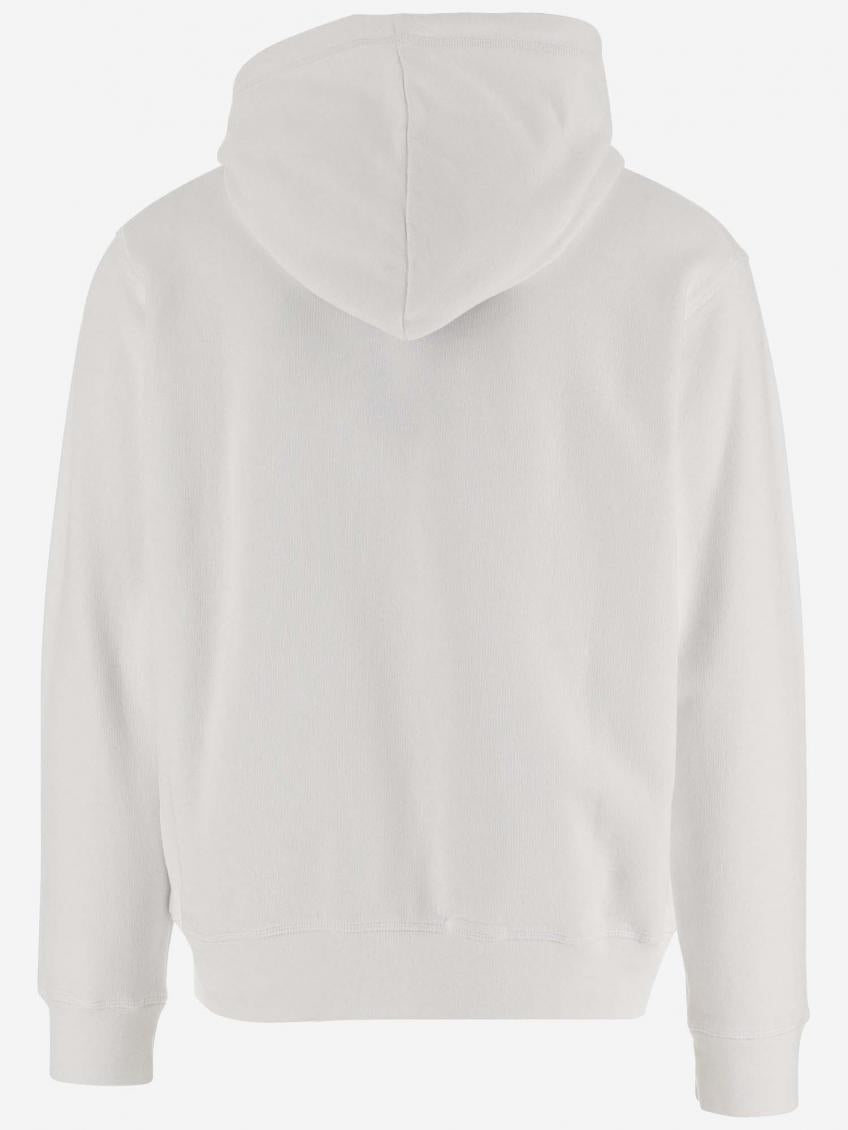White Logo Hoodie 2