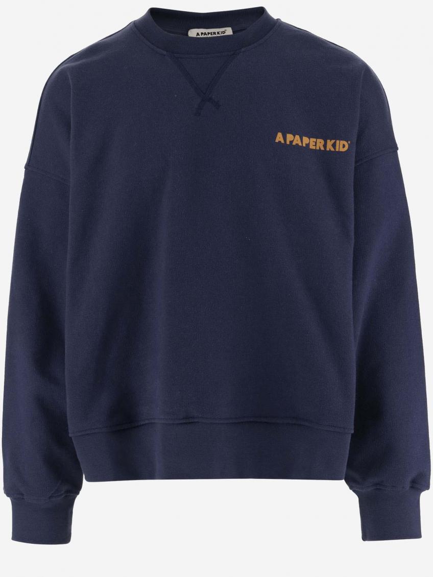 Blue Logo Sweatshirt 1