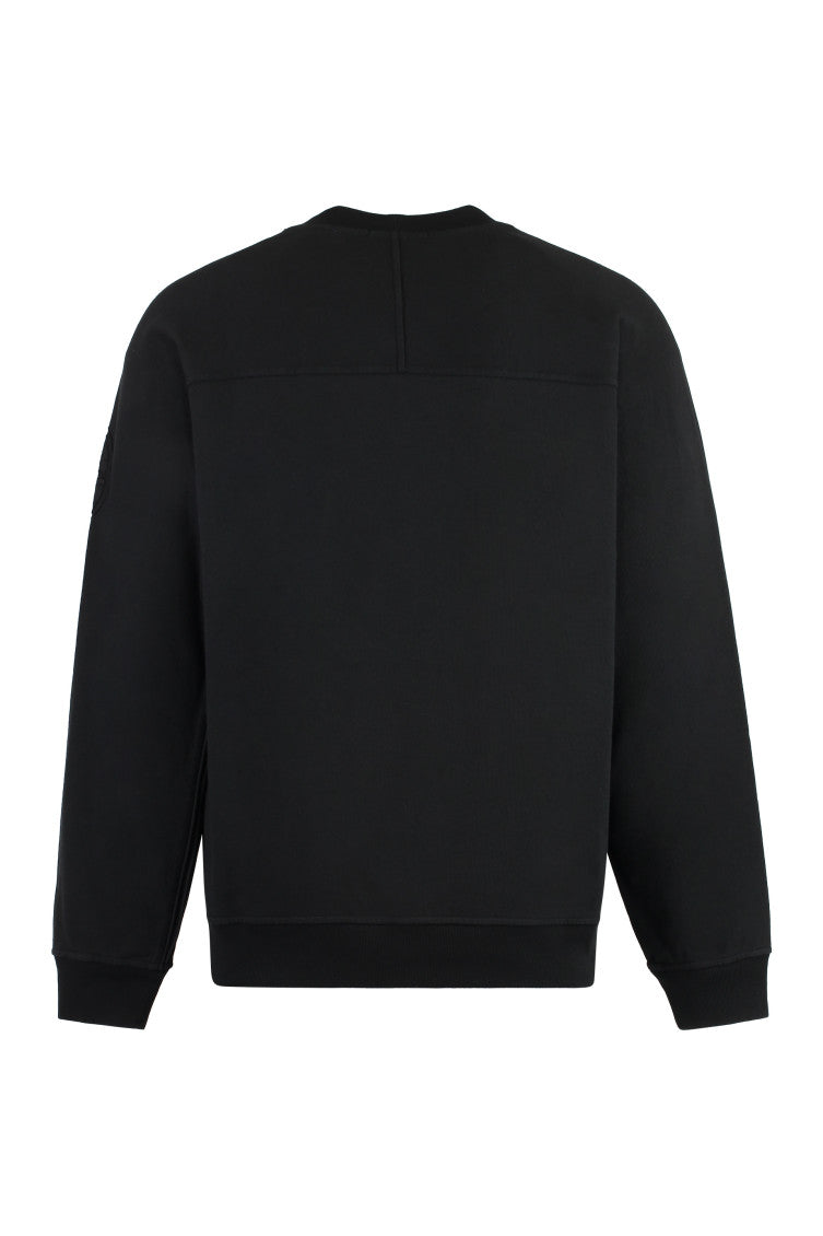 Black Crew Neck Logo Sweatshirt 2