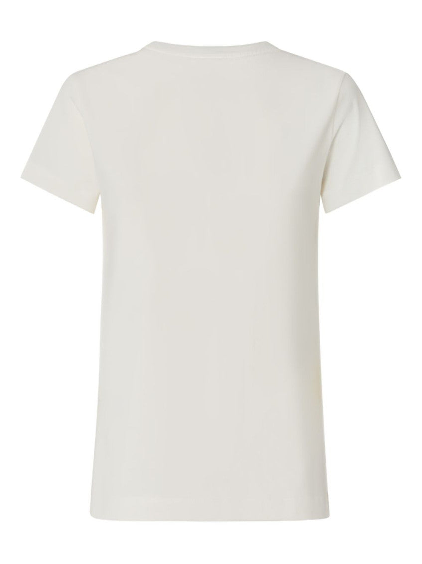 White Embossed Logo T-Shirt 2