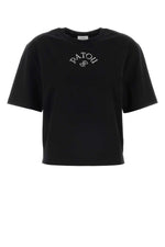 Black Crew Neck Logo T-shirt 1