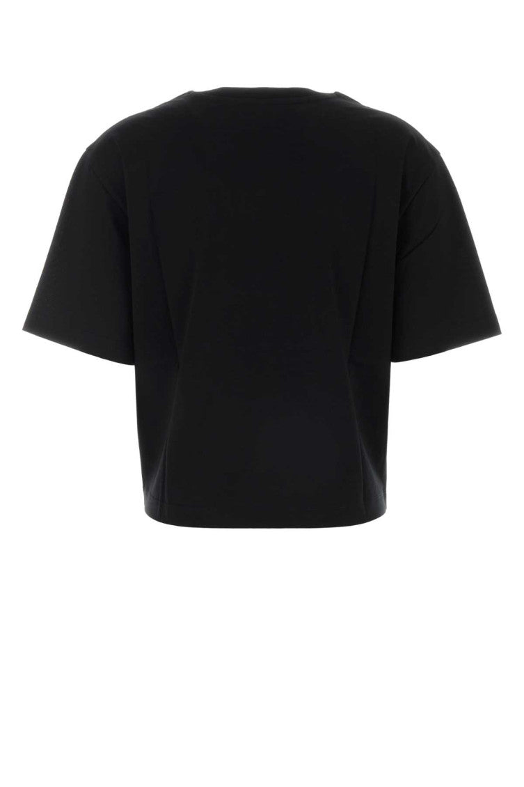 Black Crew Neck Logo T-shirt 2