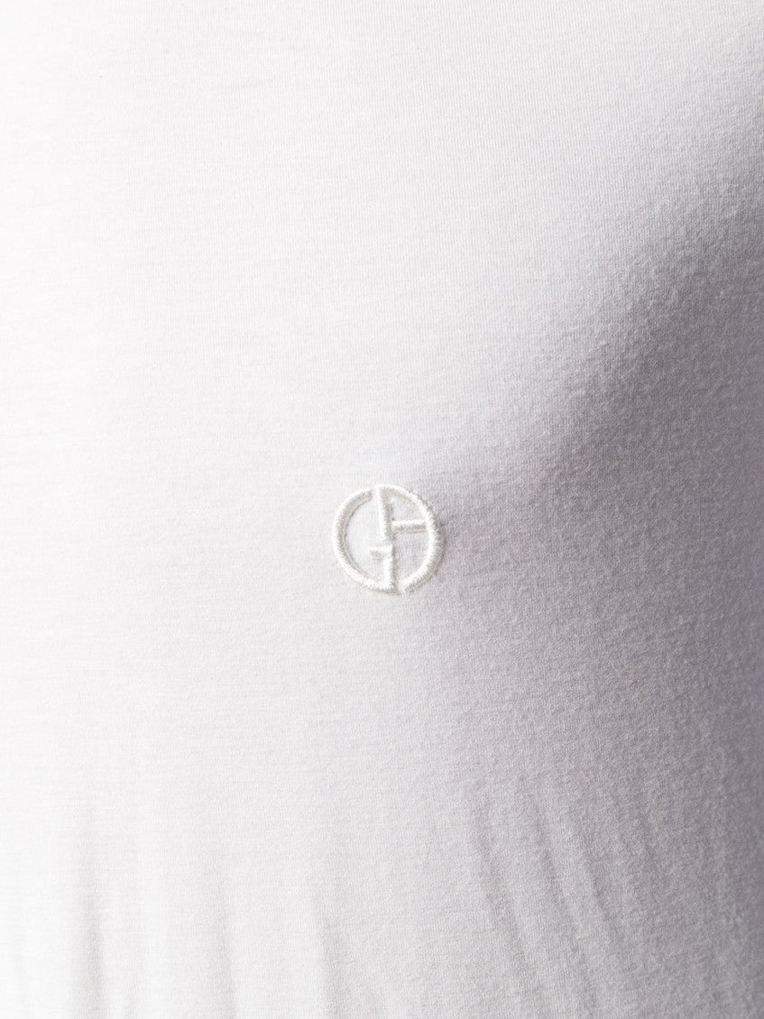 White Logo T-Shirt 5