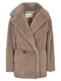 Light Brown Alpaca Wool-blend Jacket 1