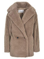 Light Brown Alpaca Wool-blend Jacket 1