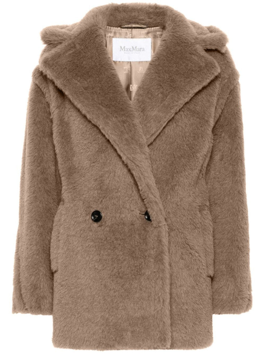 Light Brown Alpaca Wool-blend Jacket 2