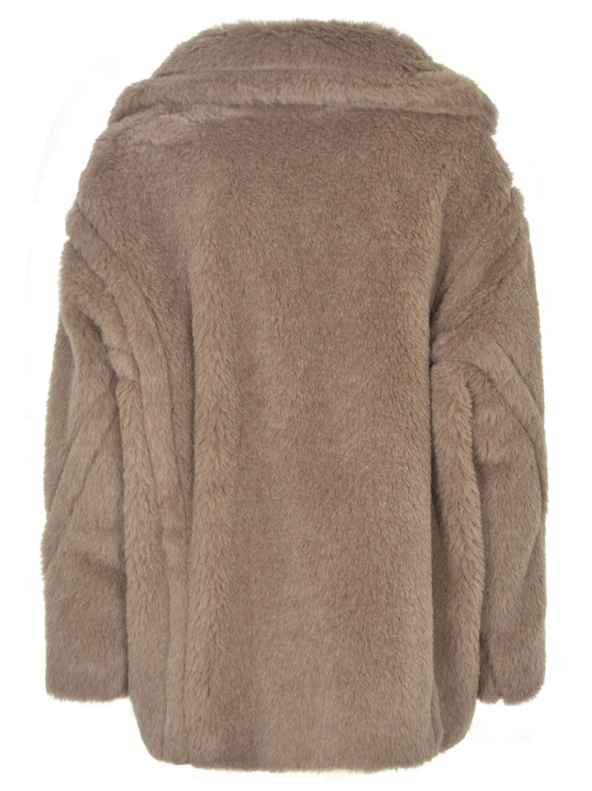 Light Brown Alpaca Wool-blend Jacket 3