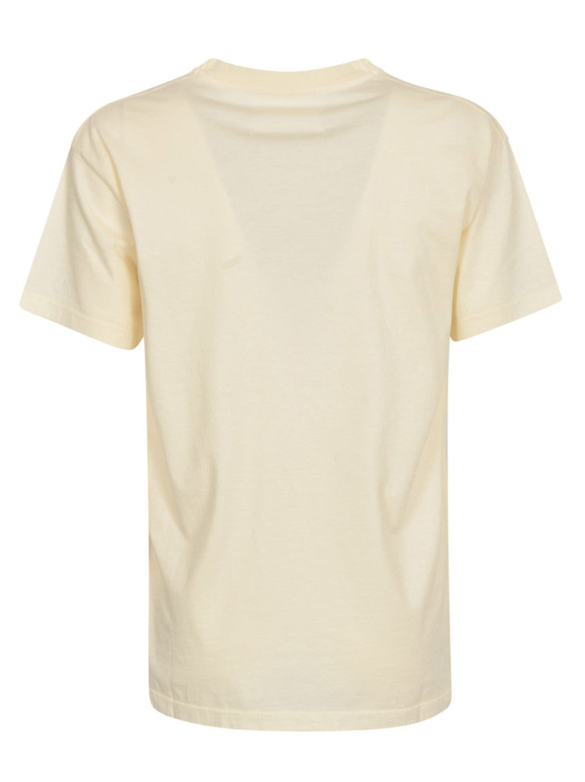 Beige Crew Neck T-shirt 3