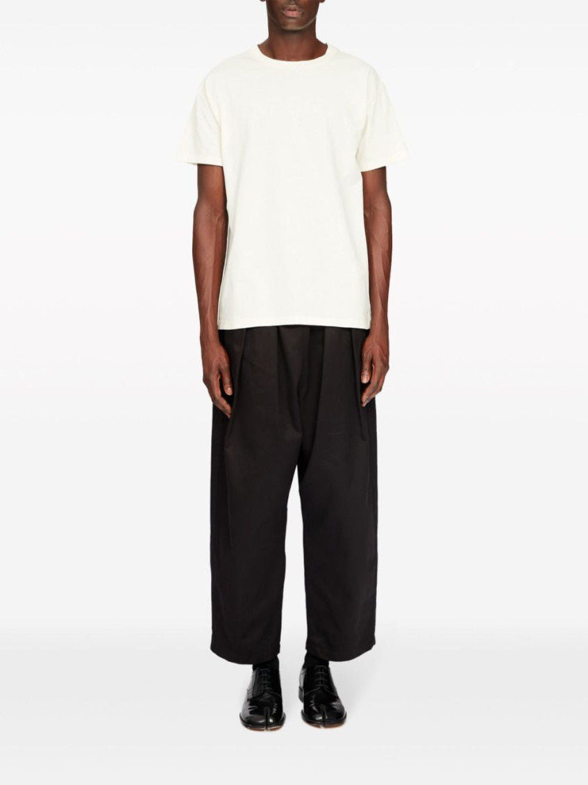 Beige Crew Neck T-shirt 5