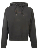 Black Logo Print Hoodie 1