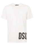 White Logo Print T-Shirt 1