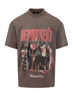 Dark Brown Graphic T-Shirt 1