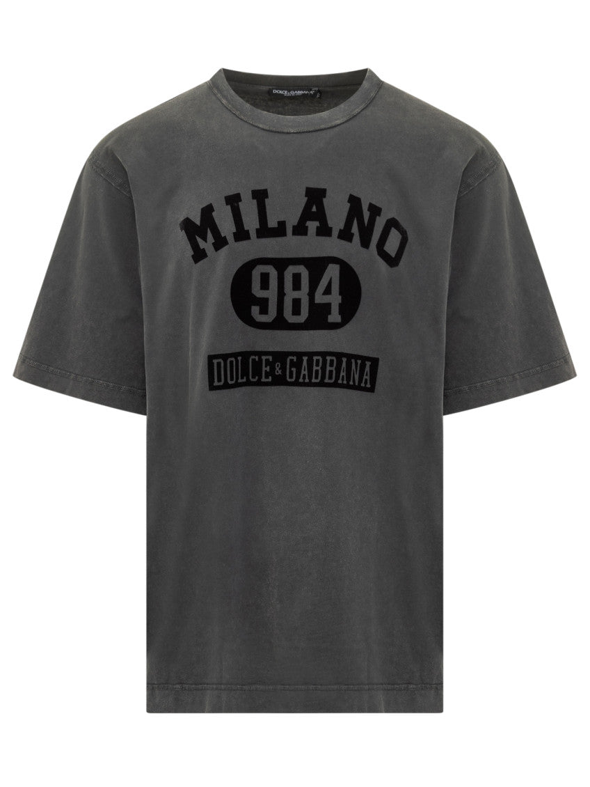 Dark Grey Graphic T-Shirt 1