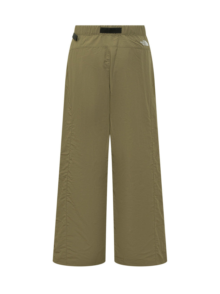 Green Solid Cargo Pant 3