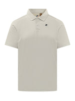 Beige Logo Shirt Collar Polo 1