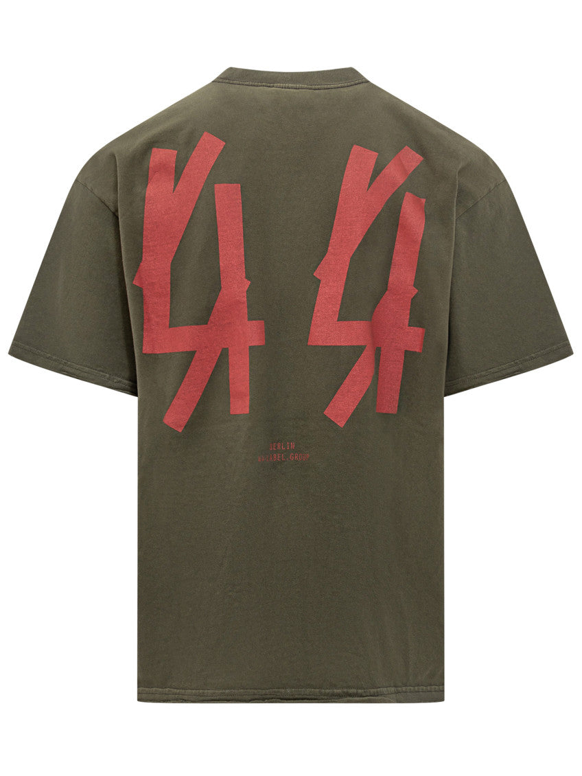 Olive Crew Neck T-Shirt 2