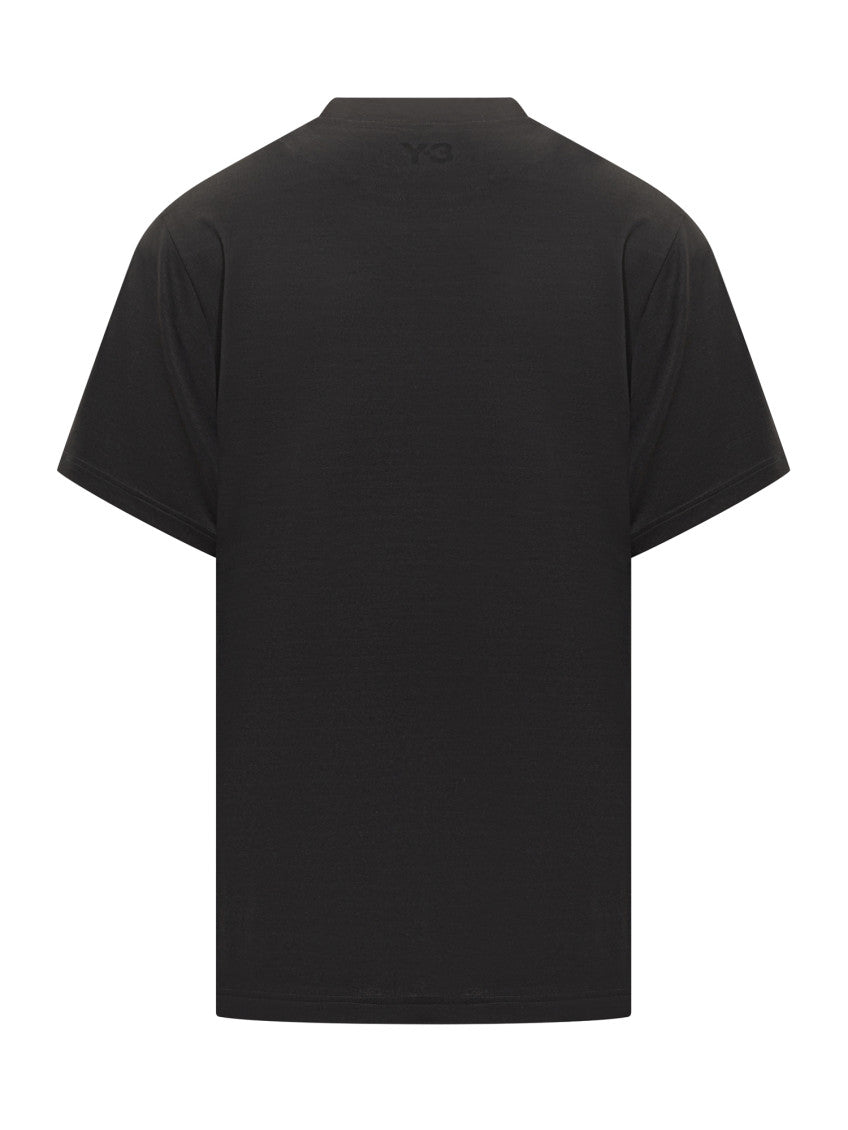 Black Crew Neck T-Shirt 2