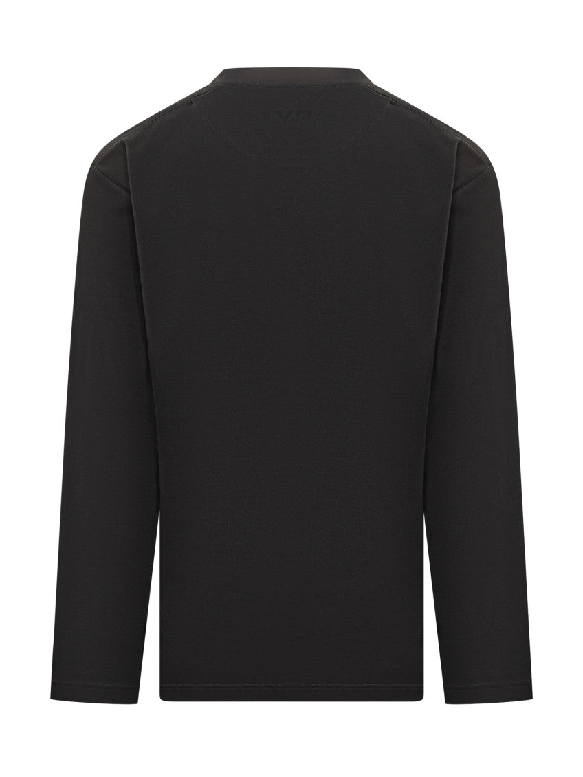 Black Crew Neck T-Shirt 2