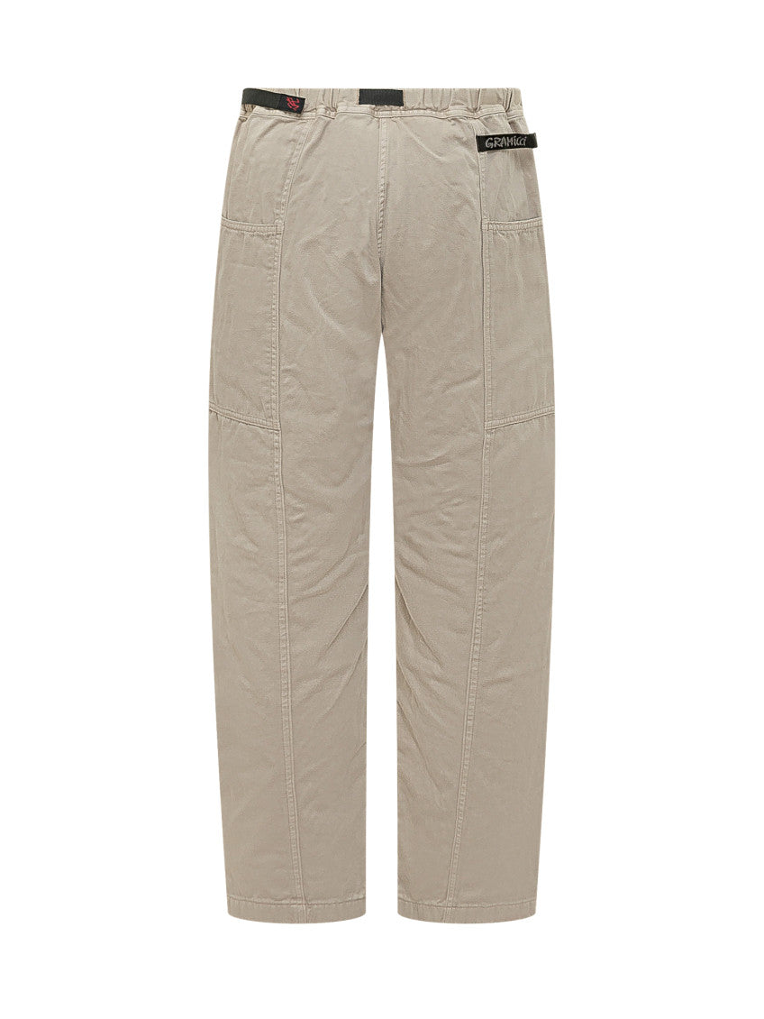 Beige Regular Cargos Pants 3