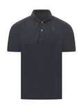 Navy Blue Logo Shirt Collar Polo 1