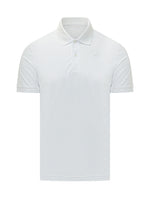 White Logo Shirt Collar Polo 1