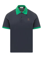 Blue Logo Polo 1