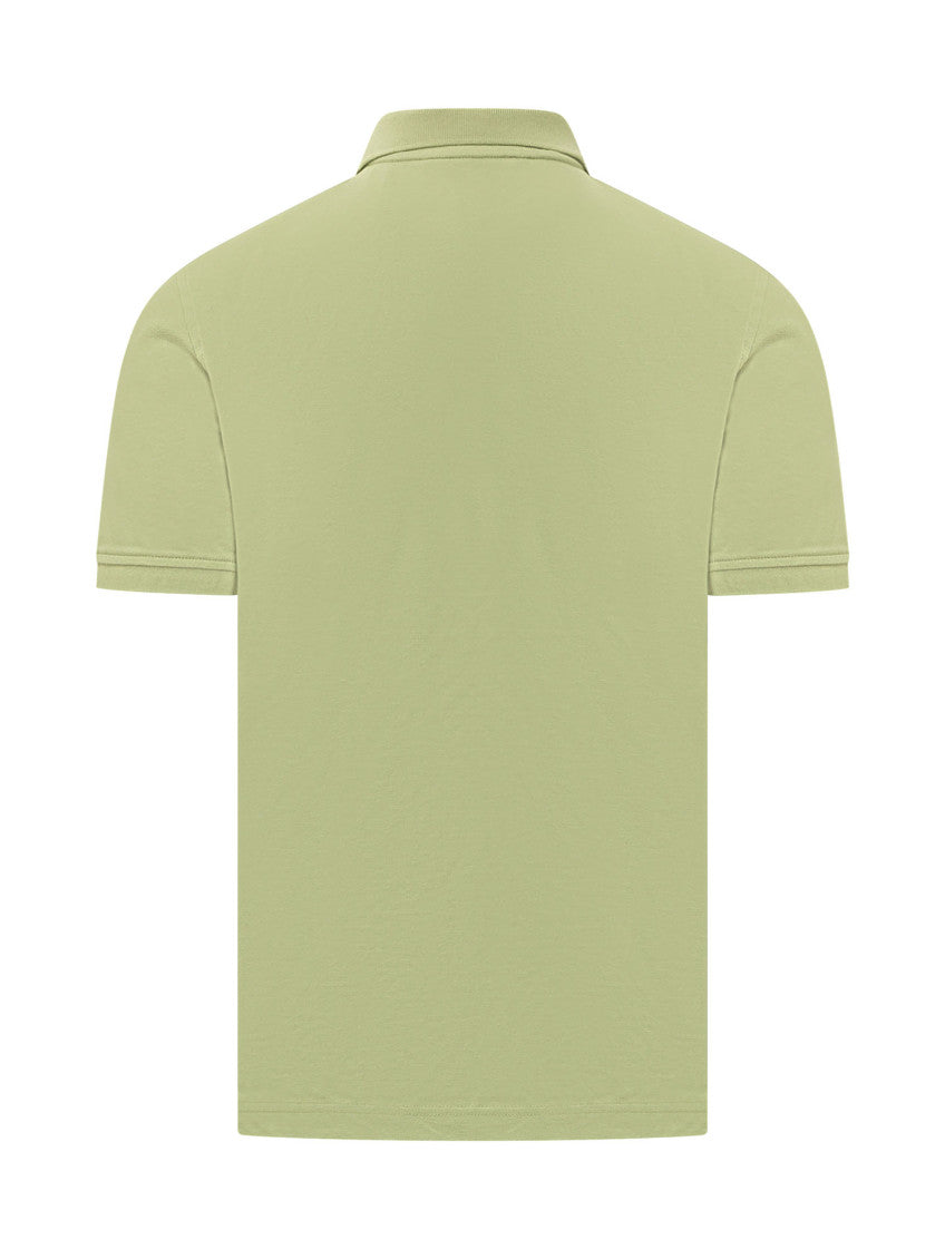 Green Logo Shirt Collar Polo 2