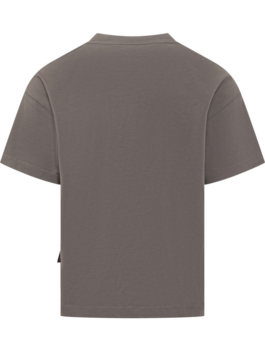 Grey Crew Neck T-Shirt 2