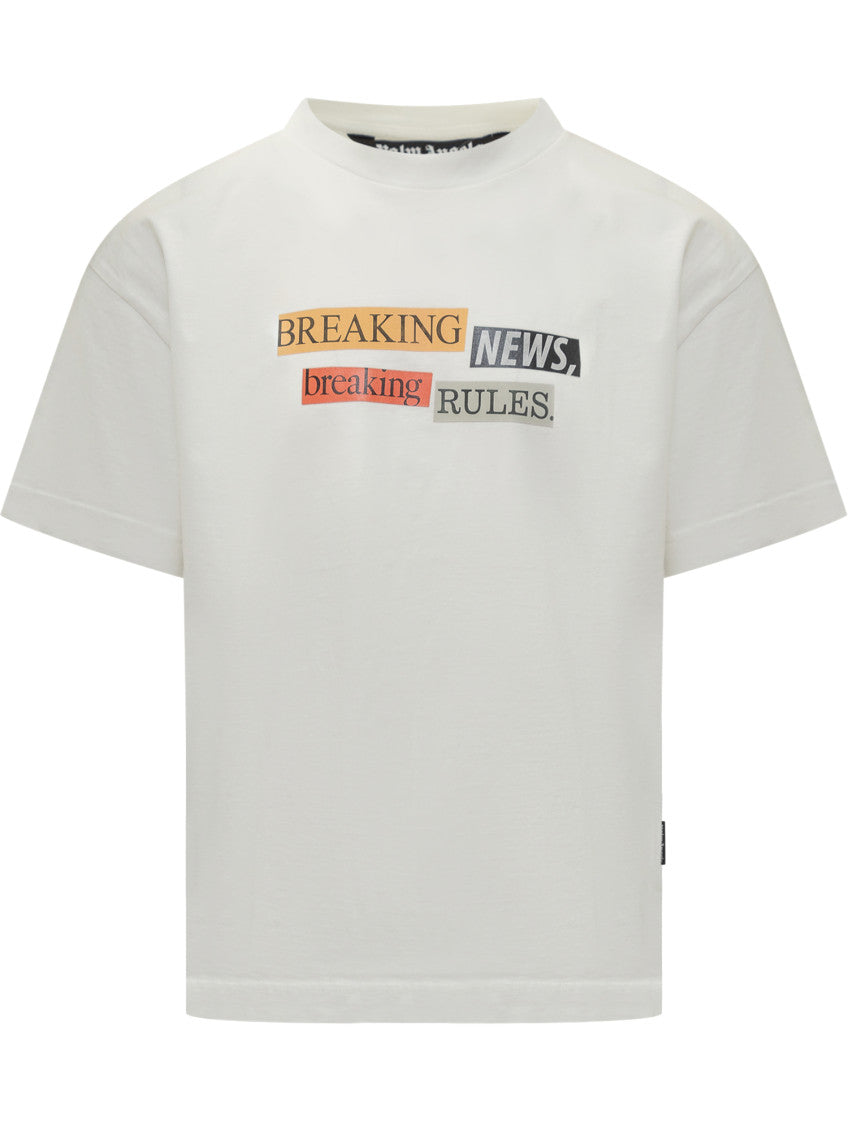 White Crew Neck T-Shirt 1