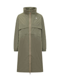 Green Logo Mock Collar Jacket 1