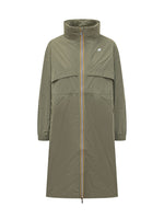 Green Logo Mock Collar Jacket 1