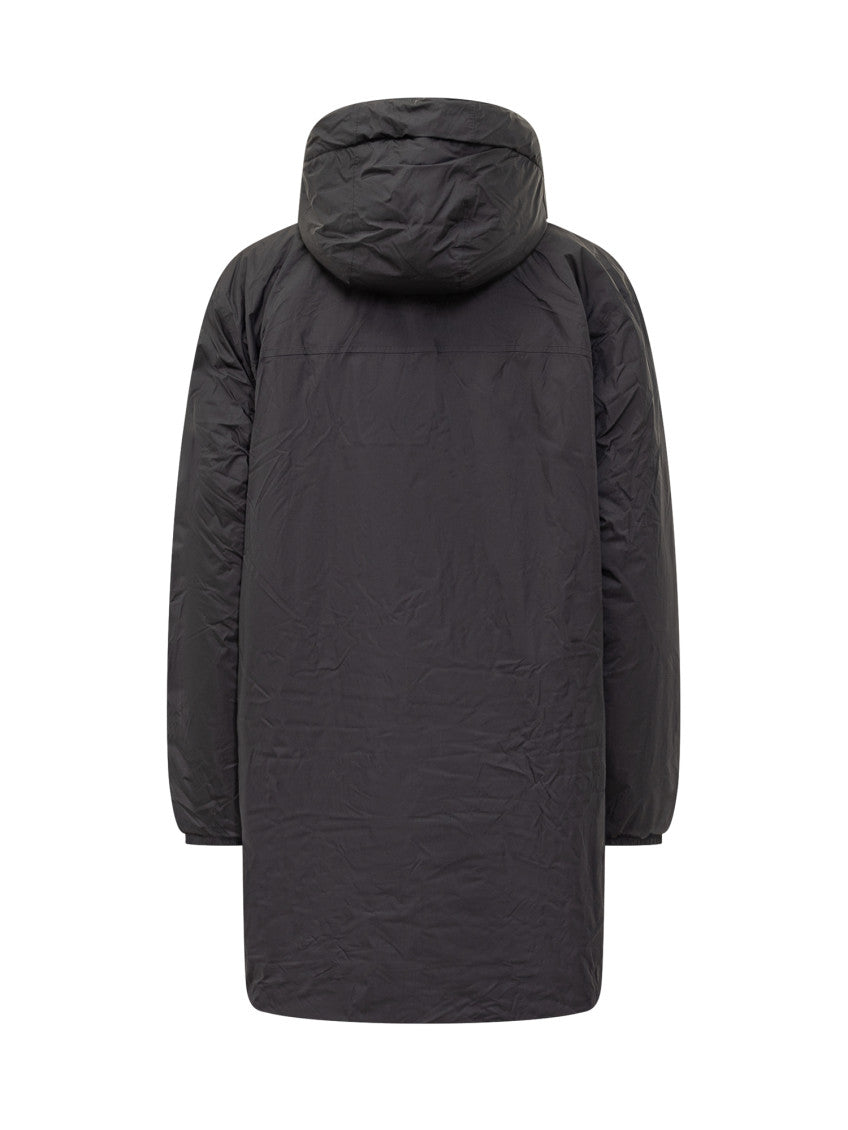 Black Logo Hood Jacket 2