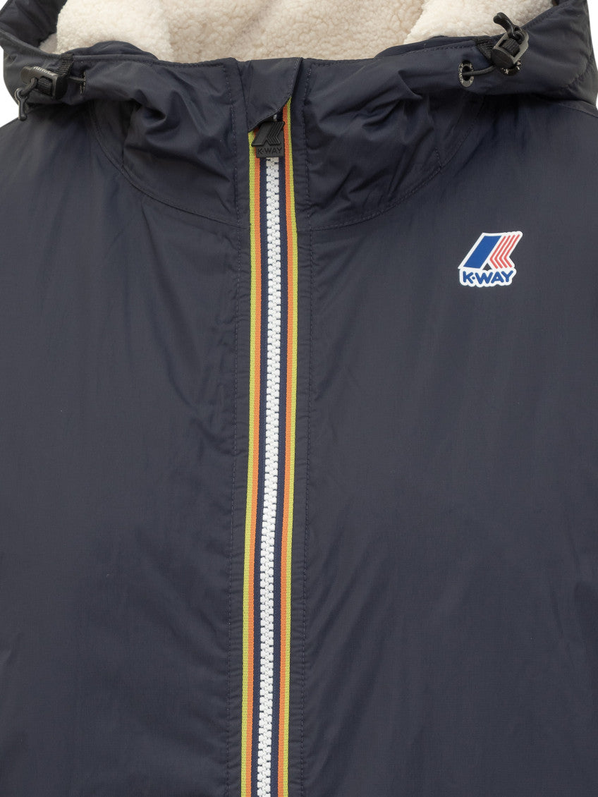 Blue Logo Hood Jackets 4