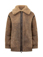 Beige Shirt Collar Jacket 1